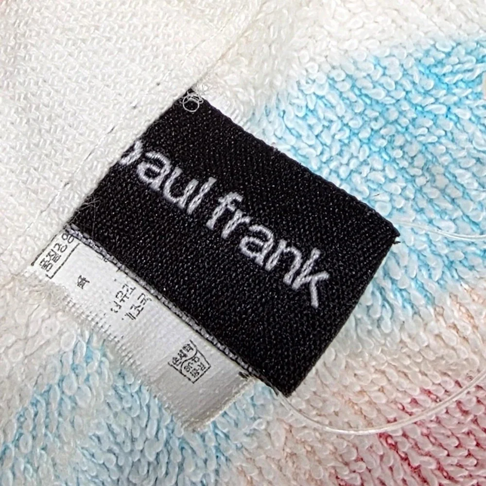 Paul Frank Beach Towel 50 x 26 Multicolor Julius Monkey All Over Print Y2K Retro